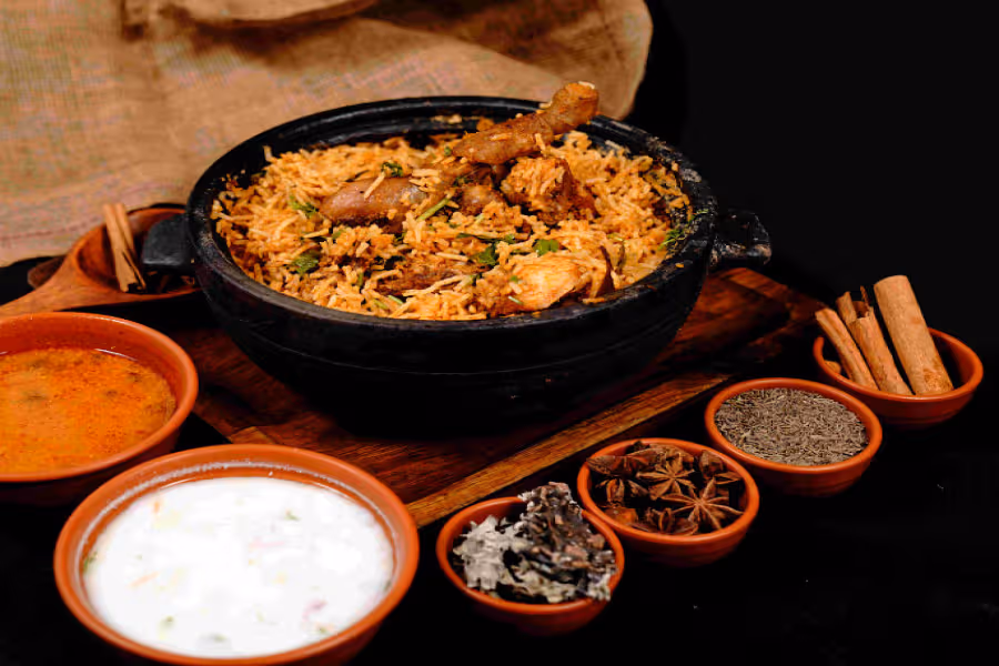 Natukodi Clay Pot Pulao